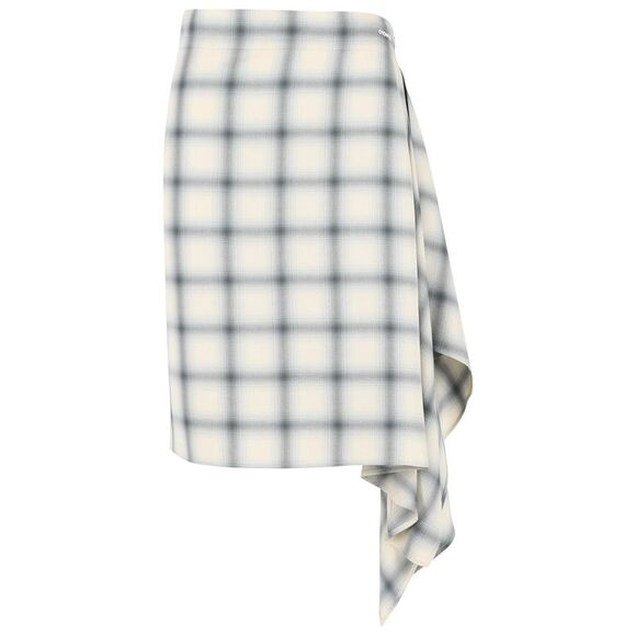 Coperni 'Zero' Blue Viscose Skirt Women